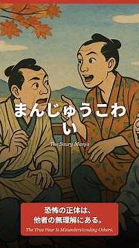 Edo Wisdom: Manju is Scary