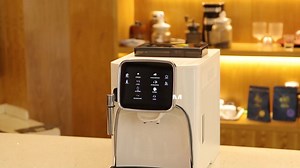 Single Boiler Fully Automatic Espresso Coffee Machine with Grinder Portable Electric Brew System for Household & Hotel Use