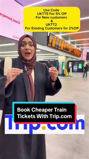 Save on Train Tickets with Trip.com Discount Codes