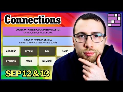 Can I Get the RARE Reverse Rainbow??? 🌈 Connections - September 12-13, 2025
