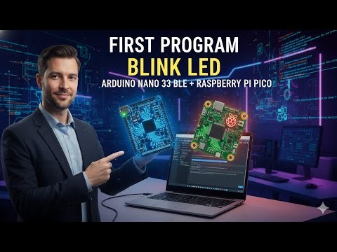Bài 9: Chạy Chương Trình Đầu Tiên Trên Arduino Nano 33 BLE & Raspberry Pi Pico ⚡💡 Blink LED Cơ Bản