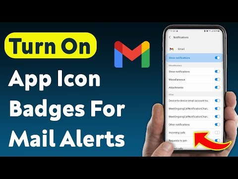 How To Turn On App Icon Badges For Gmail Mail Notifications (Updated)