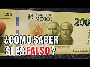 Conoce las medidas de seguridad de los nuevos billetes de 200 pesos