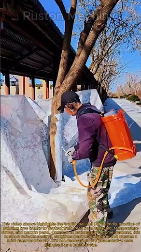 DIY Tree Trunk Painting Best Materials and Methods for Your Garden: Protect Your Fruit Trees