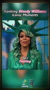 Ranking Wendy Williams iconic Moments!! #wendywilliams