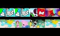 Mix of 8 videos from youtube : up to faster bfdi 8 parison