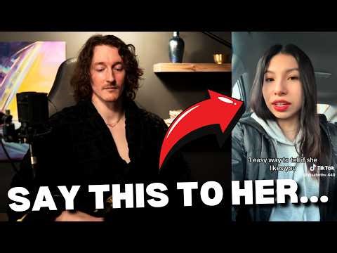 Woman gives a trick you can use to know if any girl likes you...