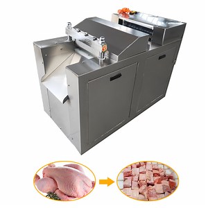 [Hot Item] Automatic Commercial Fresh Poultry Chicken Pork Meat Cube Cutting Dicing Dicer Machine