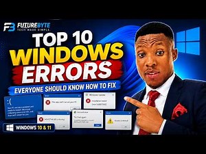 Top 10 Windows Errors You Can Fix in Minutes! (Windows 10 & 11)