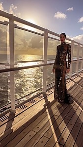 The only gown you can wear at sea! 🧜‍♀️ | Christian Siriano