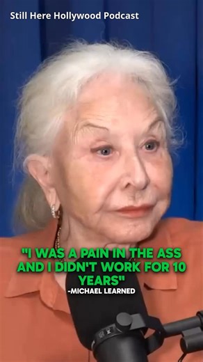 Michael Learned - “I was a pain in the ass and didn’t work for 10 years”. @michaellearnedofficial @stillherehwood @stevekmetko @jimlichtenstein @stillherenetwork @bhbpublicrelations #nurse #thewaltons | Still Here Hollywood Podcast