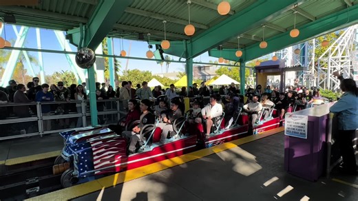 Excelerator Knotts Berry Farm ##knottsberryfarm##excelerator##ride##rollercoaster##xybca