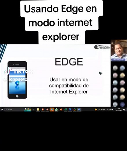 Usa Edge en modo Internet Explorer para portales de seguro social
