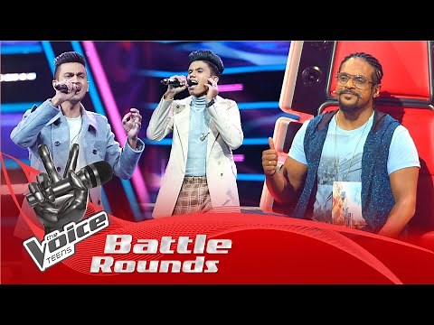 The Battles : Sasindu Santhur V Kavinu Kithsilu | Bulleya | The Voice Teens Sri Lanka