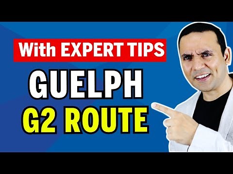 GUELPH G2 ROUTE || ROAD TEST || TORONTO DRIVERS