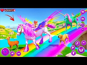 🦄 Unicorn Horse Princess Adventure | Magical Fantasy Riding Game Gameplay 2025