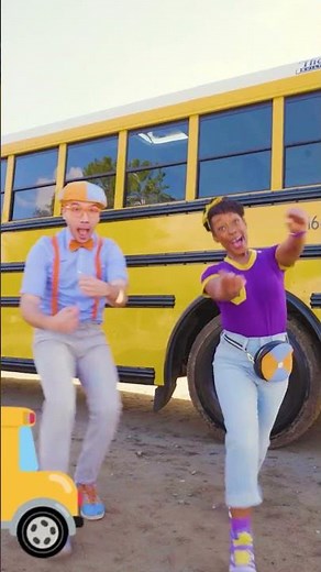 Blippi Meets Ms Rachel?! | #shorts #blippi #msrachel #crossover