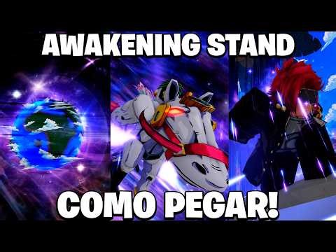 ✨ HOW TO UNLOCK THE AWAKENING MOVEMENT FOR YOUR STAND IN BIZARRE LINEAGE ROBLOX