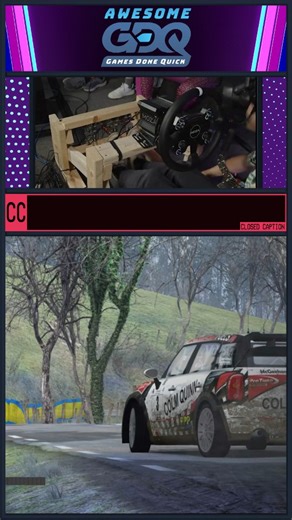 Games Done Quick on Instagram: "Perfect execution by the driver and co-driver!! Driver: JohannVonVorst Co-driver: Sisu Game: Richard Burns Rally Event: AGDQ2026 #gamesdonequick #speedrun #rallycar #racecar #cars"