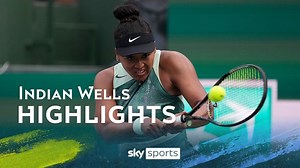 Naomi Osaka vs Sara Errani | Indian Wells highlights