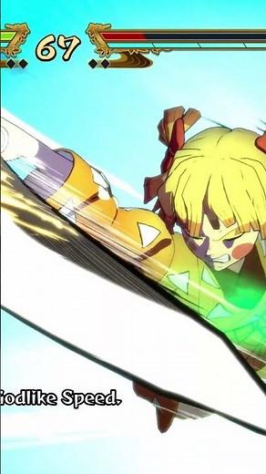 When Zenitsu Wakes Up… 💀⚡ Thunder Breathing: First Form (Thunderclap & Flash) #shorts