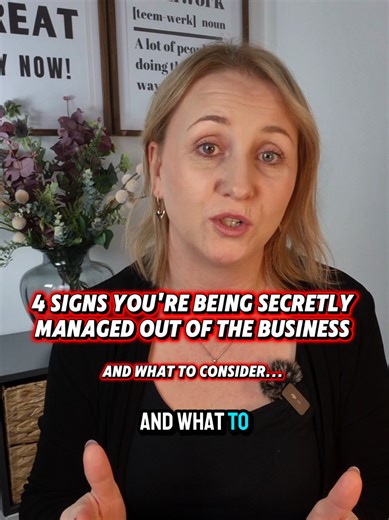 Four Signs You’re Being Managed Out of Your Job