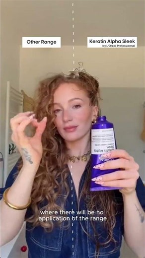 How to Stop Frizzy Curls for 2 Weeks with L’Oréal Professionnel Keratin Alpha Sleek!