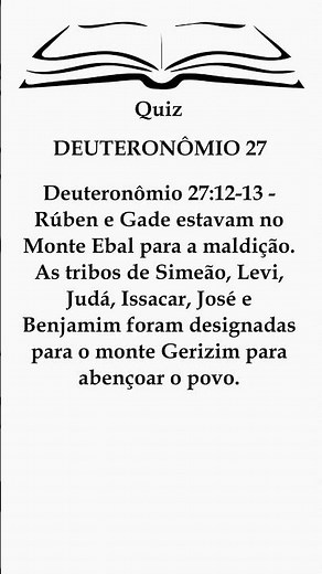 Montes Ebal e Gerizim: Maldição ou Bênção? 🤔