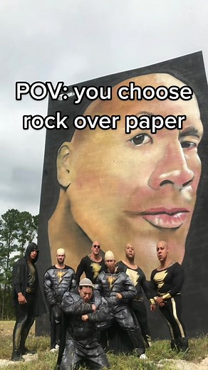 Rock > paper 😎