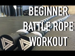 Beginner Battle Rope Workout By Coach Vaughn