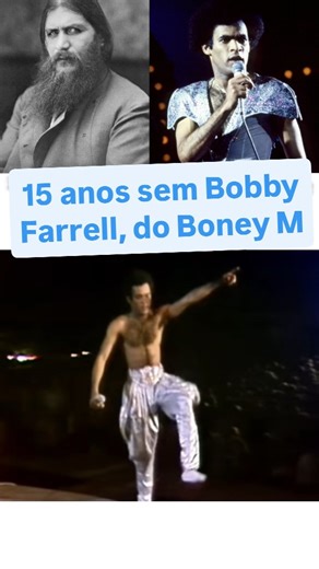 Hoje completam 15 anos da morte de Bobby Farrell, figura inesquecível do Boney M. Bobby Farrell foi o rosto mais carismático do grupo. Embora não fosse o principal vocalista nas gravações (na verdade nem gravava), ele era o elemento visual e performático que ajudou a transformar o Boney M em um fenômeno mundial. Seu jeito único de dançar, cheio de energia, irreverência e presença de palco, virou marca registrada e fez dele um ícone da era disco. O Boney M marcou os anos 1970 com uma sequência im