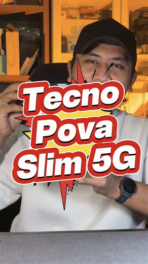 Tecno Pova Slim 5G. Phone paling nipis ? @TECNO Malaysia #manatu #suibfarouk #ttpahang #tecno