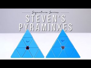 Signature Series: Steven's Pyraminxes