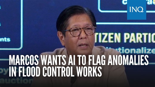 15K views · 369 reactions | President Ferdinand Marcos Jr. says the government is considering the use of artificial intelligence (AI) technology to effectively monitor the status of flood control projects in the country. READ: https://newsinfo.inquirer.net/2139286/marcos-wants-ai-to-flag-anomalies-in-flood-control-works | INQUIRER.net | Facebook