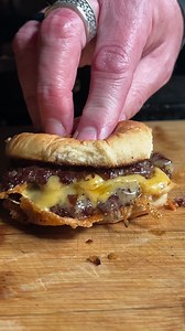 Smashed Cheese Burger Slider 🍔 Bomb 💣 #sliders #smashedburger #smashburger #cheeseburger #reelsvideoreelsfb #foodreels | Revolution Barbecue