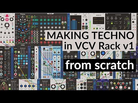 How to Make TECHNO PATCH from scratch in VCV Rack v1