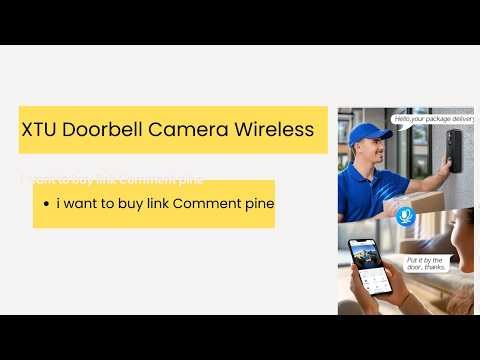 XTU Battery Doorbell i want to buy link Comment
