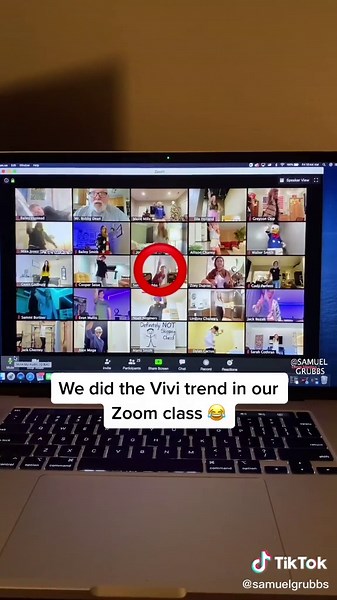 Zoom Class Vivi Trend Prank Pt.2