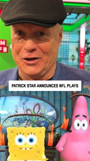 Good Morning Football on Instagram: "Is this GMFB? Noooo THIS IS PATRICK Check out the @spongebobmovie in theaters Friday December 17th"