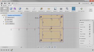 Expressions and parameters in dimensions