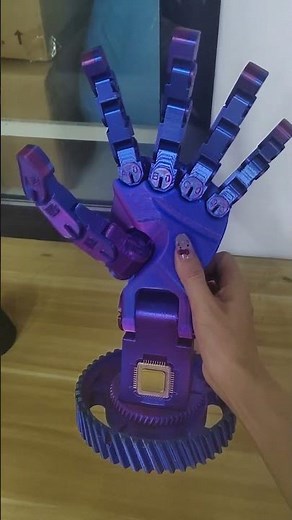 3D Printed Robotic Hand#3dprinting#3dprint#tronxy
