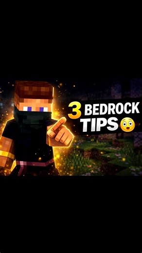 💥 Top 3 Minecraft Bedrock Tips Every Player MUST Know!