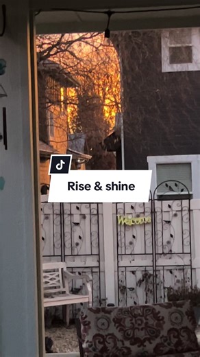 Good Monday morning!! Hope you all have a peaceful week… #fyp #wakeup #coffee #sunrise #bekind❤️