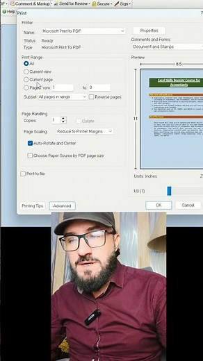Print PDF Odd & Even Pages Easily | Complete Tutorial #excel #spreadsheetmagic #exceltips