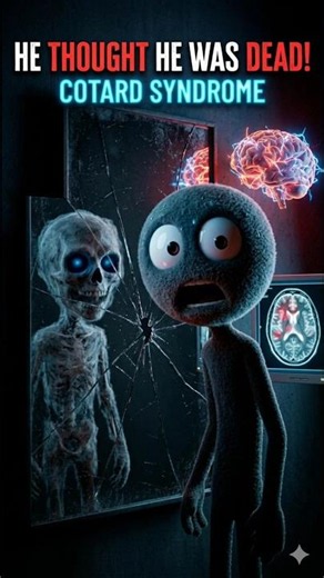 The Man Who Thought He Was Dead 💀 (Cotard's Syndrome)#shorts
