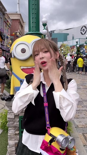 베럴띵스 in USJ🩵 #BetterThings #aespa #댄스챌린지#태리태리 #テリテリ #おすすめ #FYP #추천