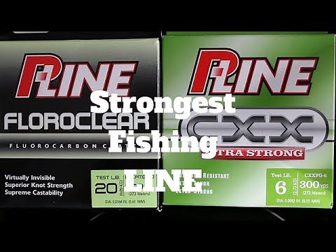 Strongest Fishing Line Out On The Market- P-LINE!!!!!!!!!