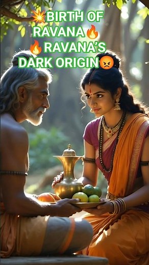 Birth of Ravana | The Dark Secret Behind the Demon King’s Origin | Ramayana Untold Story#ravana