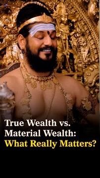 True Wealth vs. Material Wealth: What Really Matters?