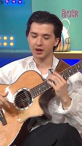 3.2M views · 58K reactions | @marcin.music joined us on the sofa this Sunday and wowed us with his amazing guitar demo! | Sunday Brunch | Facebook